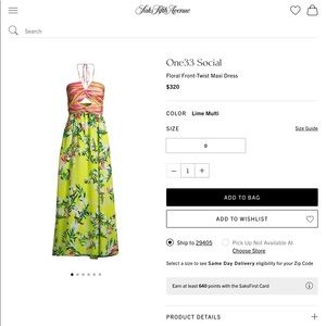 Size 2 One33 Social Dress